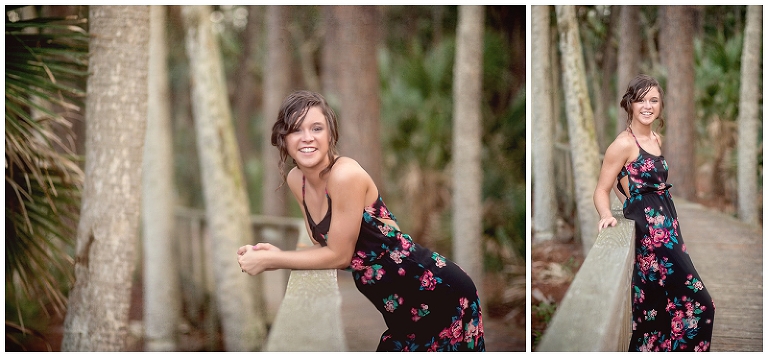 Hunting island senior portraits