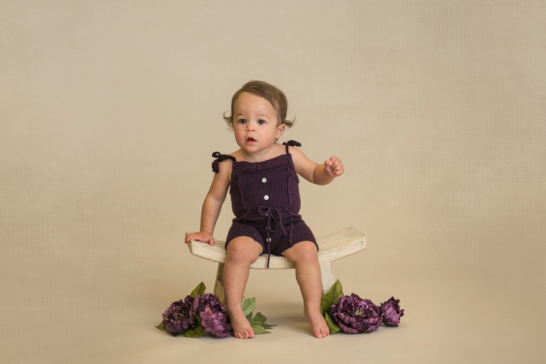 baby first birthday tater smash session