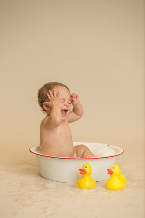 baby first birthday tater smash session