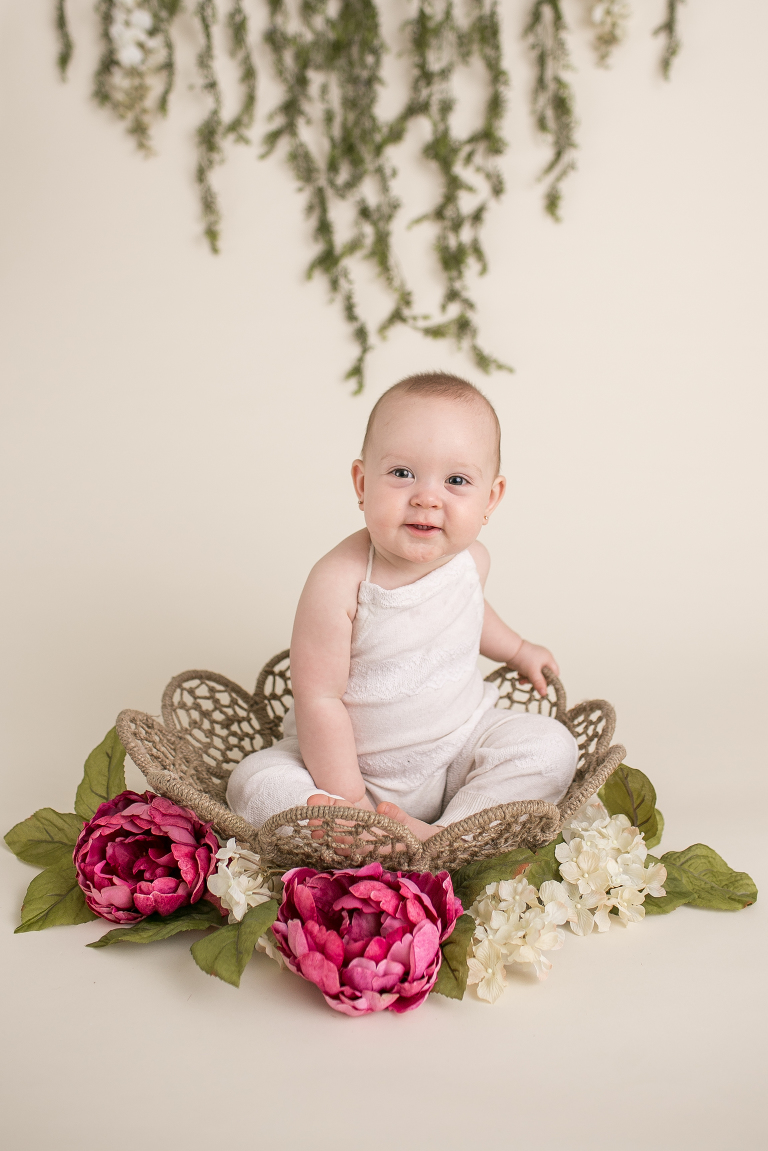 baby first birthday tater smash session