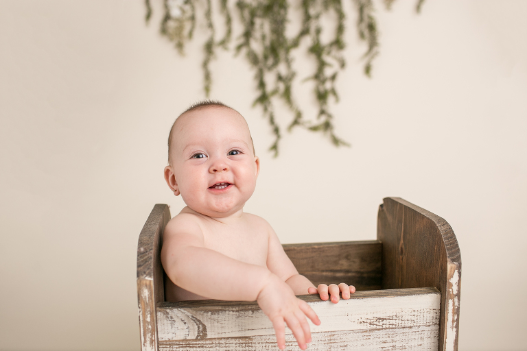 baby first birthday tater smash session