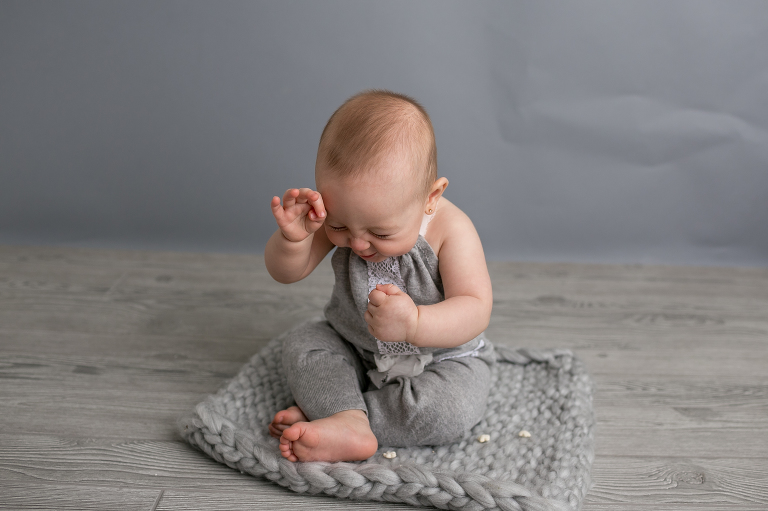 baby first birthday tater smash session