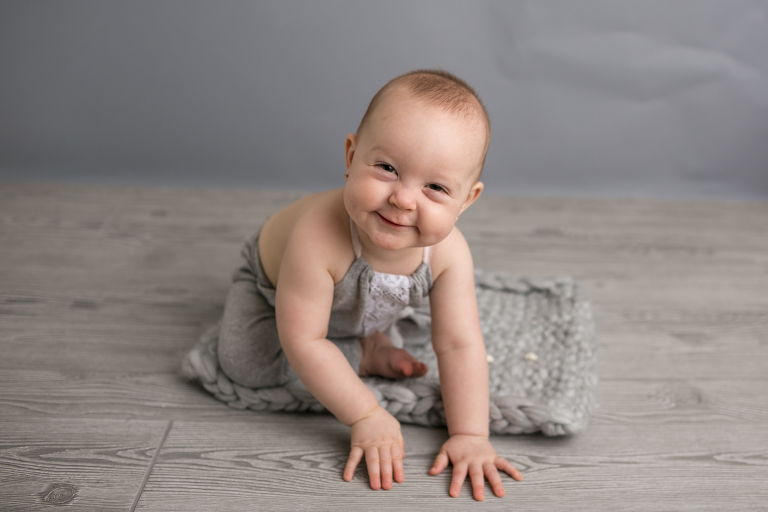 baby first birthday tater smash session