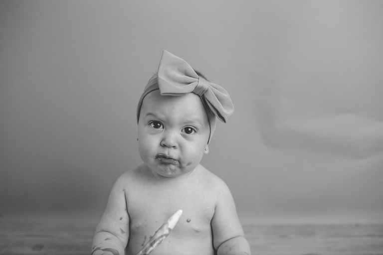 baby first birthday tater smash session