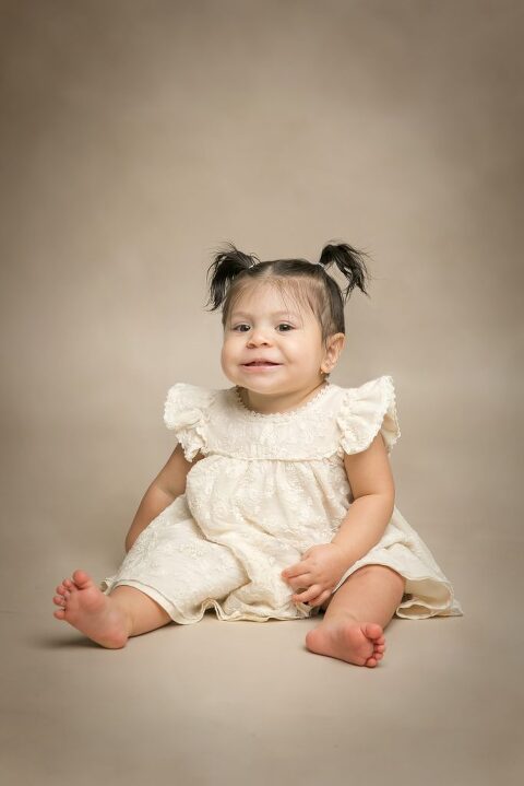 Beaufort studio portraits baby girl