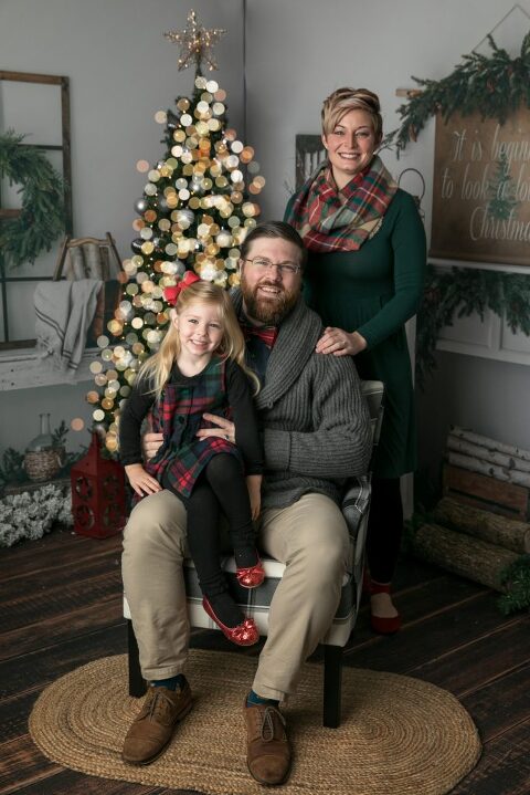 holiday portrait photographer Beaufort SC