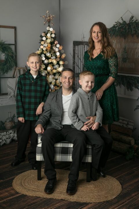 holiday portrait photographer Beaufort SC