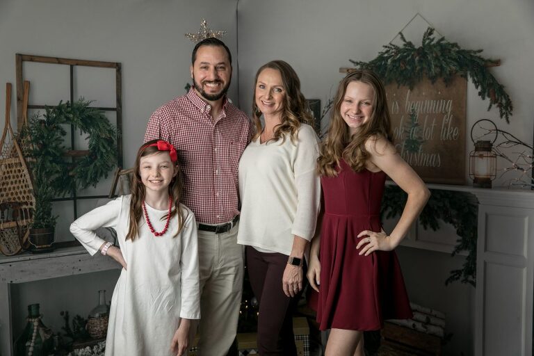 holiday portrait photographer Beaufort SC