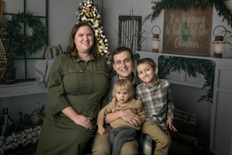 holiday portrait photographer Beaufort SC