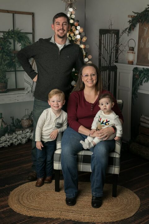 holiday portrait photographer Beaufort SC